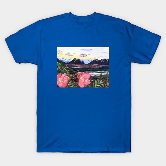 Summer Solstice in McCarthy, Alaska T-Shirt by realartisbetter